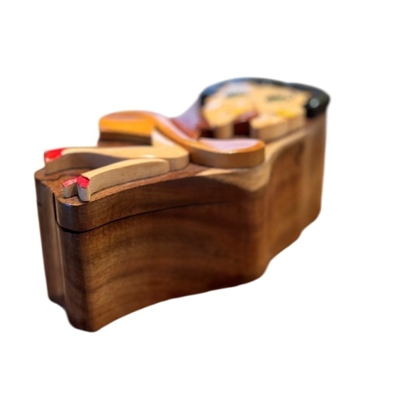 Betty Boop Wooden Puzzle Jewelry Box 1990s - Picture 8 of 10